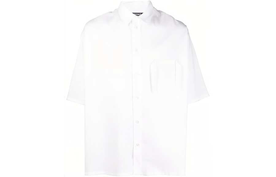 Jacquemus Jacquemus Shirts Men's White Lapel Moderate