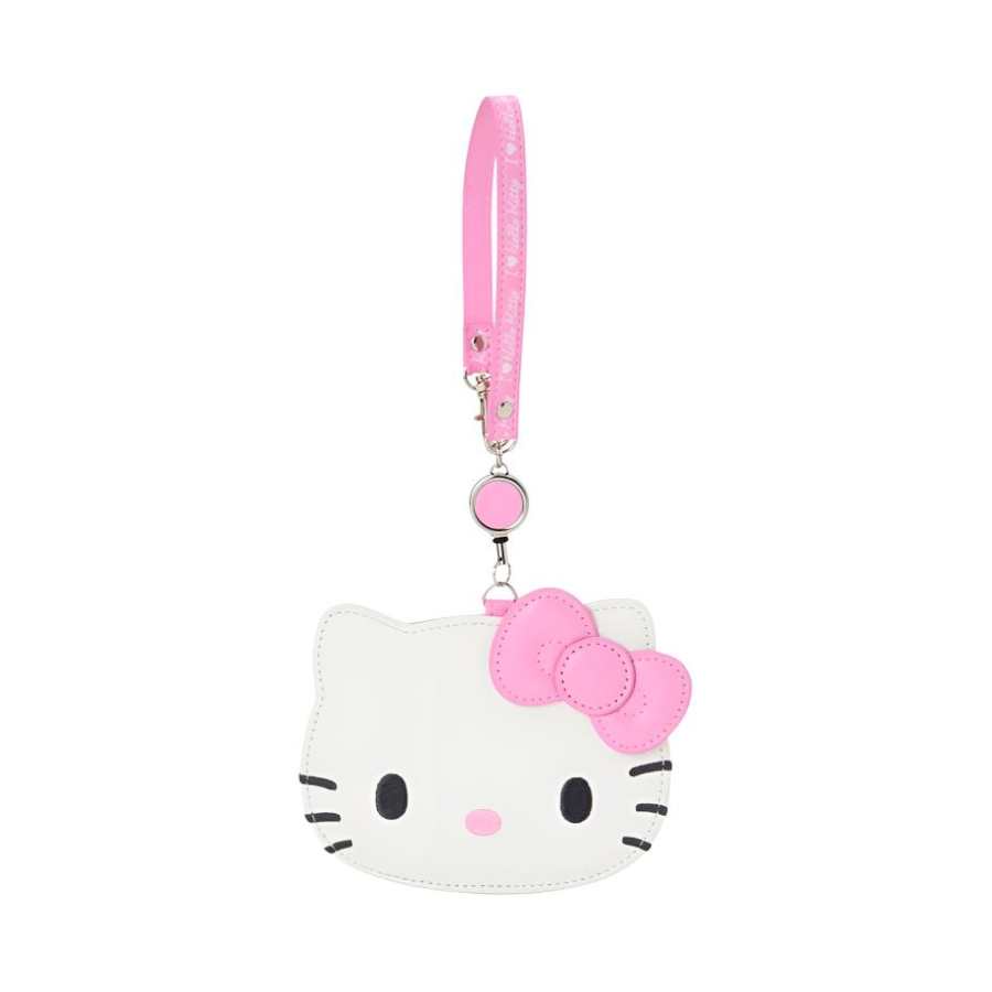 Sanrio Pu Card Holder Women's Pink/Black