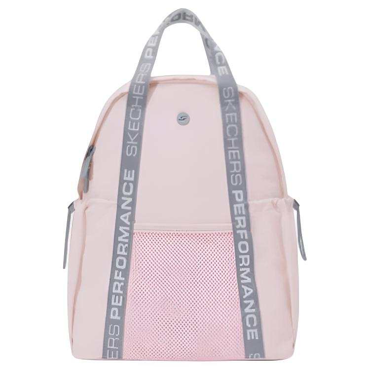 Skechers Sports Collection Fabric Backpack Medium Unisex Soft Pink