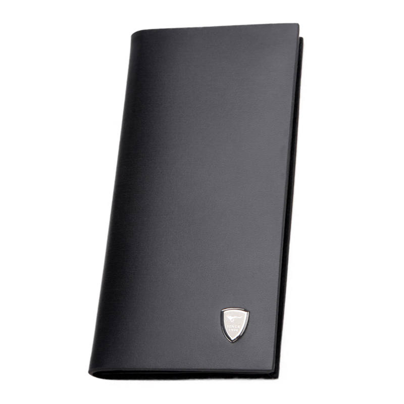 SEPTWOLVES SEPTWOLVES Cow Leather Wallet Men's Black/Coffee