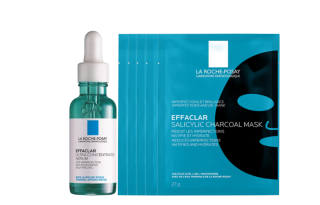 La Roche-Posay LIFUQUAN Salicylic Acid Black Mask Moisturizing And Hydrating Skincare Sets Soothing Moisturizing