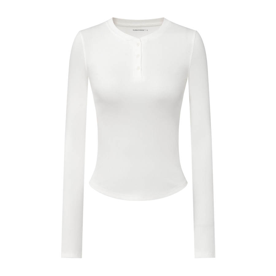 CLIMAX VISION T Shirts Women's Henry Collar Thin Other