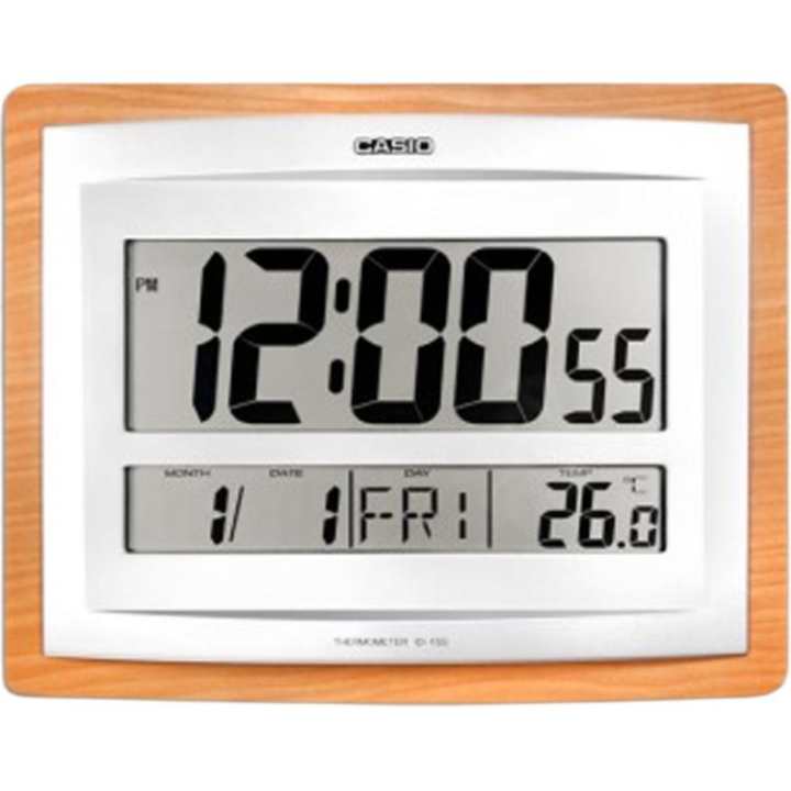 CASIO CASIO Quartz Movement Resin Wall Clock Unisex Gray