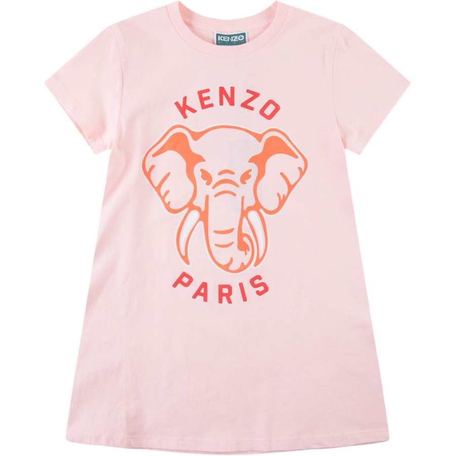 KENZO Children's Dress FW23 Pink Kids'