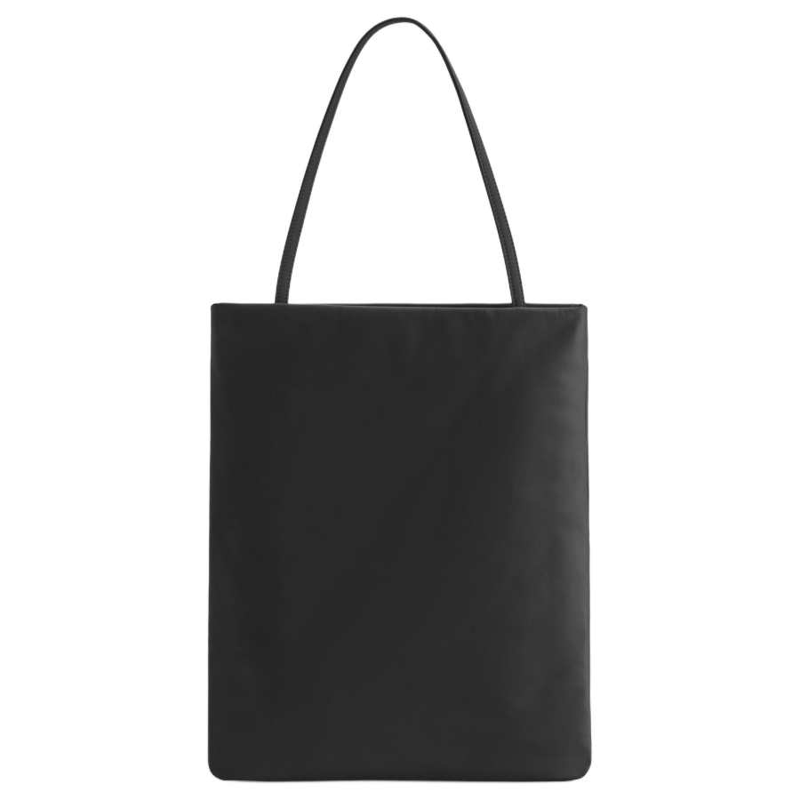 COS Nylon Tote Bag, Shoulder Bag Women's Black
