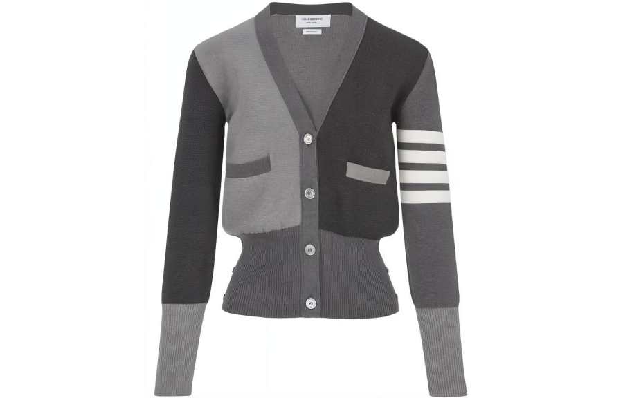 THOM BROWNE THOM BROWNE 4-Bar Colour Block Cardigan