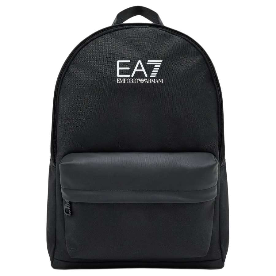 EMPORIO ARMANI Ea7 EMPORIO ARMANI Logo Printed Zip Up Backpack