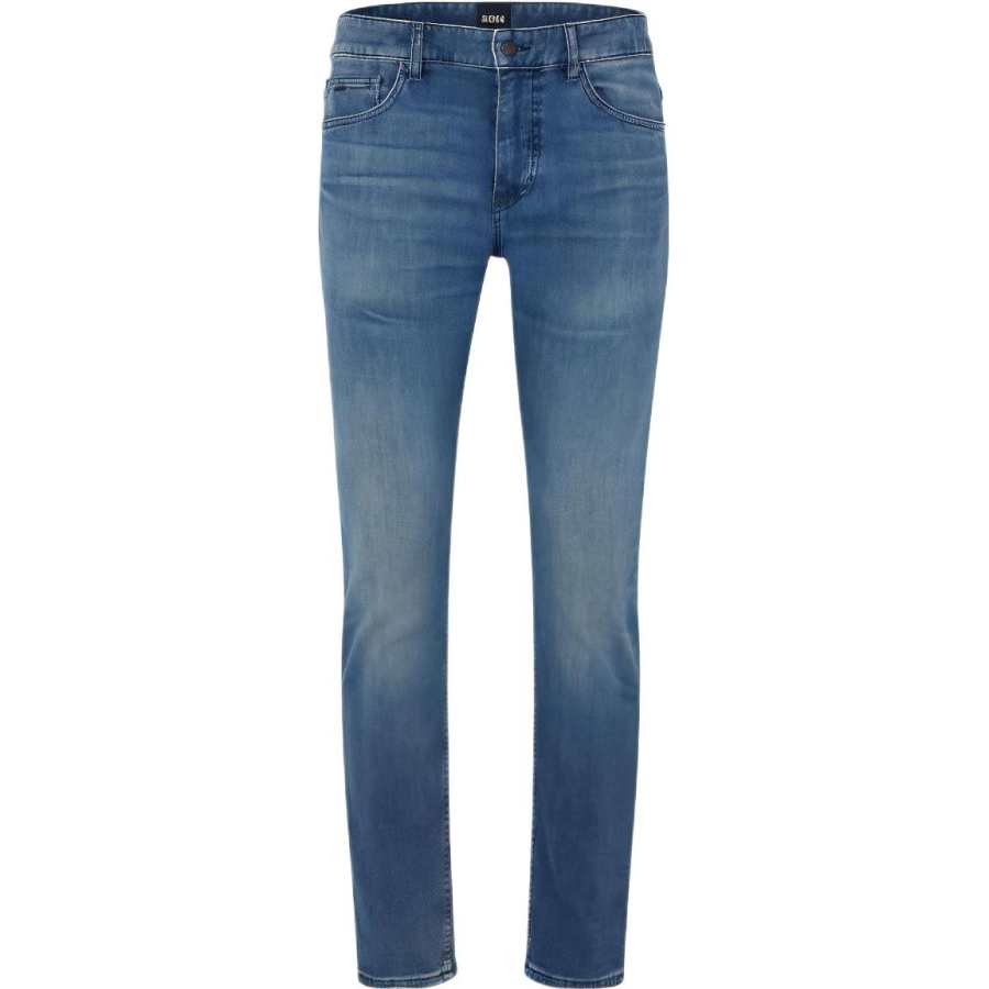 HUGO BOSS Straight-Leg Slim-Fit Jeans