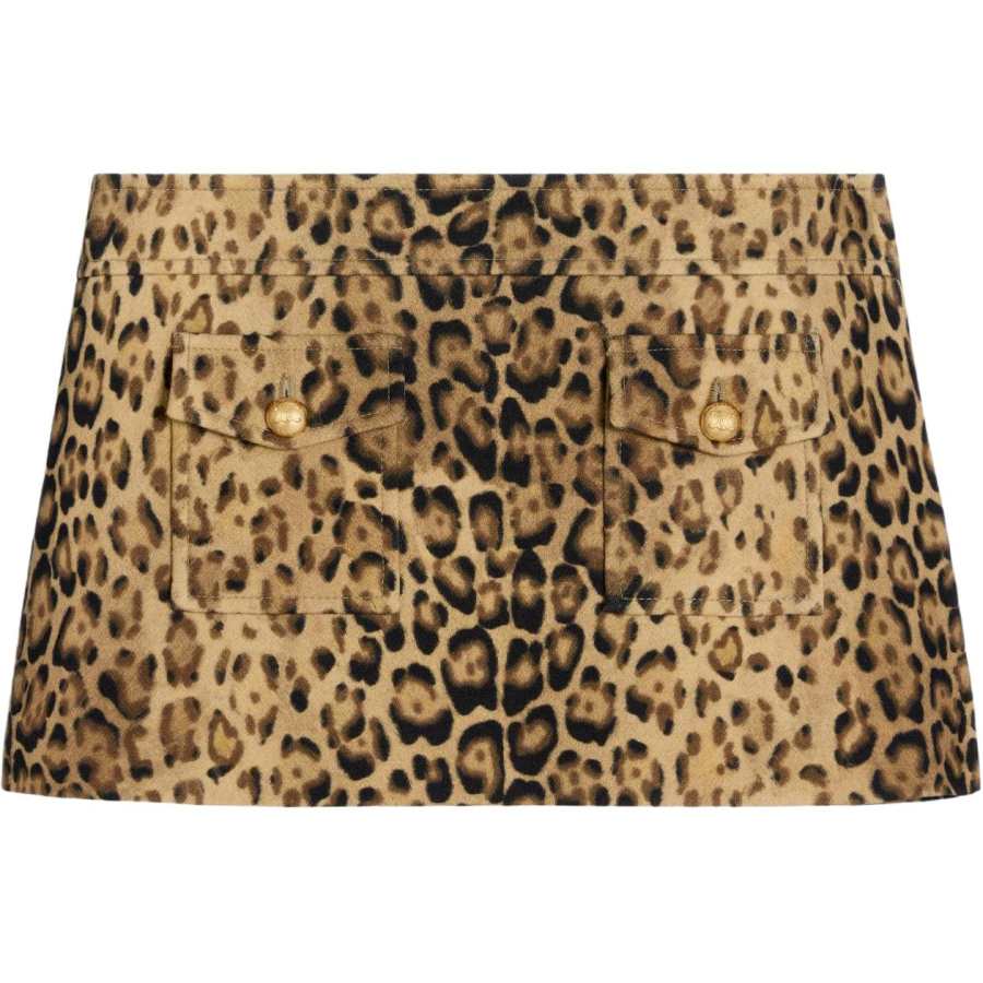 CELINE CELINE Bandeau Mini Skirt