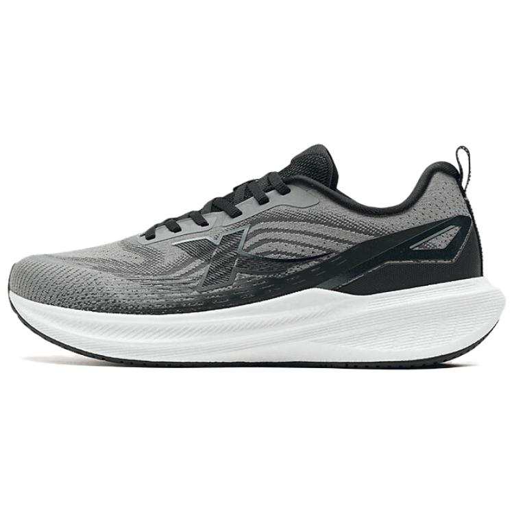 XTEP Yingqing 3.0 Abrasion Resistant Coverage Low top Casual Running Shoes Men's Black Gray
