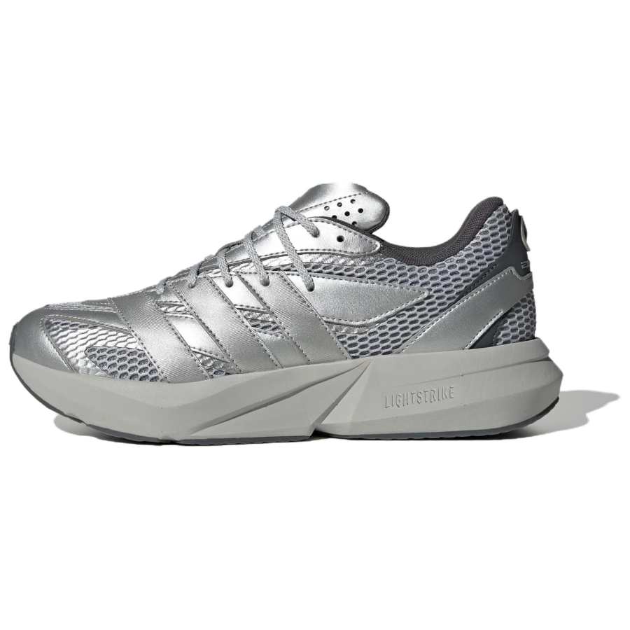 Adidas MEISAIDESI x Adidas LIGHTBLAZE Abrasion Resistant Low top Casual Running Shoes Unisex Silver Gray