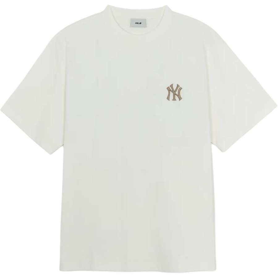 MLB MLB T Shirts Unisex Cream Crew Neck