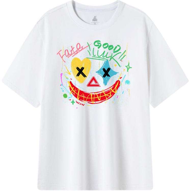 PEAK T Shirts Unisex Crew Neck Moderate Straight Fit