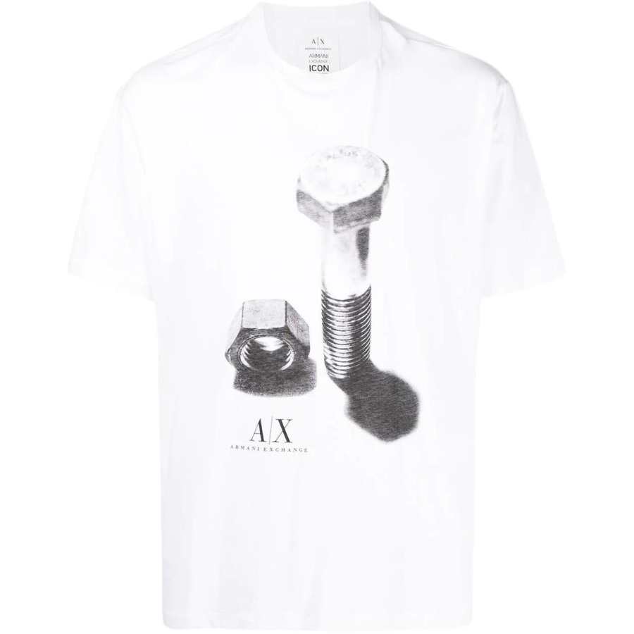 EMPORIO ARMANI SS22 T Shirt Men's White