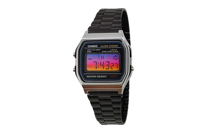 CASIO CASIO Custom Collection Quartz Movement Stainless Steel Strap Watch Men's Watches Black Dial