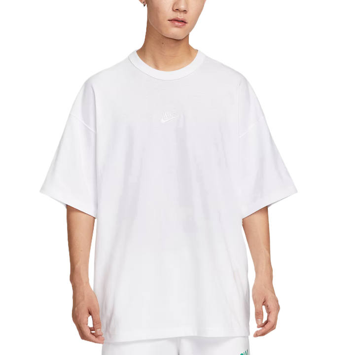 Nike Nike Sportswear T Shirts Men's White Crew Neck Moderate
