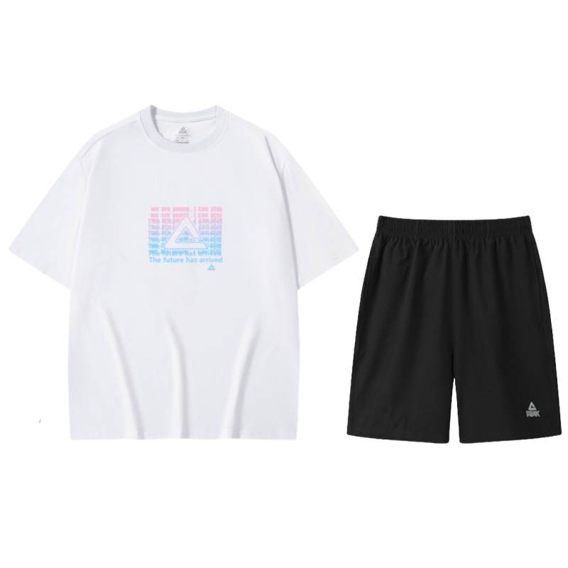 PEAK Casual Sportswear Unisex Crew Neck Moderate