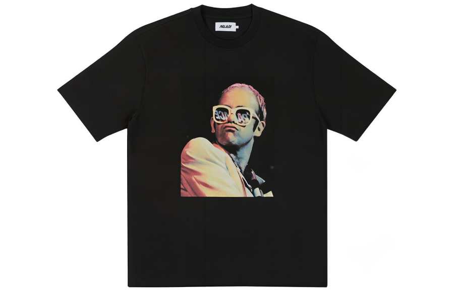 PALACE x Elton John T Shirt Unisex Black