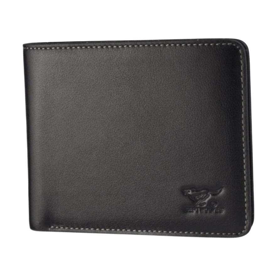 SEPTWOLVES Cow Leather Wallet Men's Black/Coffee/Navy Blue