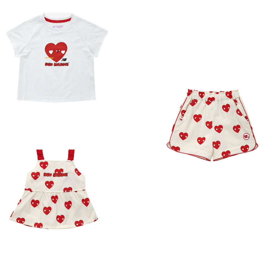 New Balance New Balance Casual Sportswear SS25 Set Of 3 Children Aged 3 7 Years Old