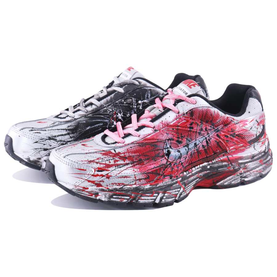 Nike Nike Initiator Low top Casual City Commuting Running Shoes Men's White Red