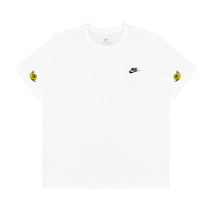 Nike Nike T Shirts Unisex White Crew Neck Moderate Straight Fit