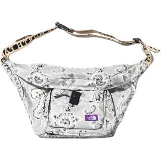 THE NORTH FACE PURPLE LABEL The North Face 4.2L Fanny Pack Crossbody Bag Outdoor Bag Polyester White Men's