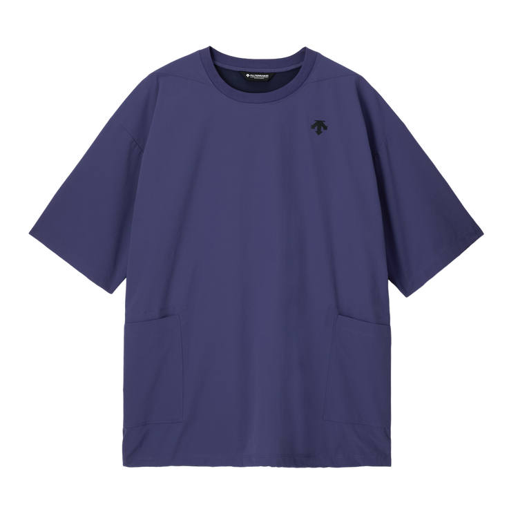 DESCENTE Lightweight Outdoor Hiking Woven Short Sleeved Shirt Unisex
