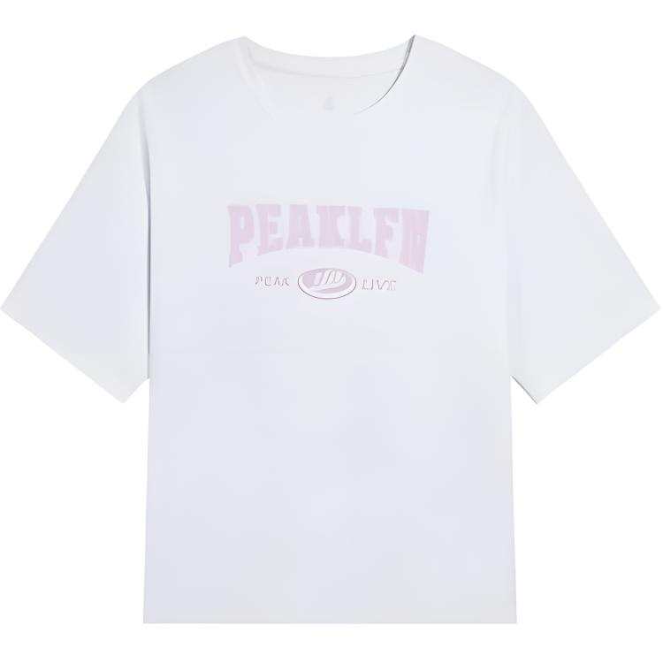 PEAK T Shirts Women's Baymax Crew Neck Moderate Straight Fit