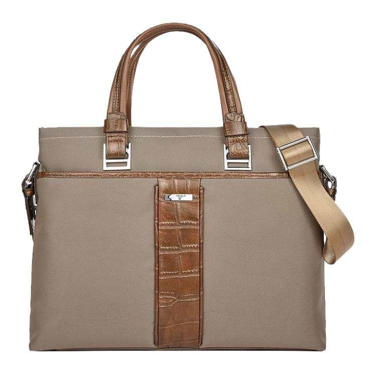 SEPTWOLVES SEPTWOLVES Oxford Handbag Large Men's Tan