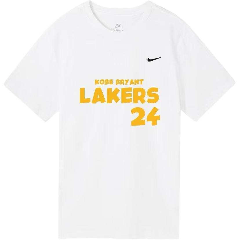 Nike Nike Dri Fit T Shirts Unisex White Crew Neck Moderate Straight Fit