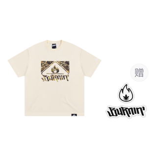 BURNIN T Shirts Unisex Crew Neck Thickened