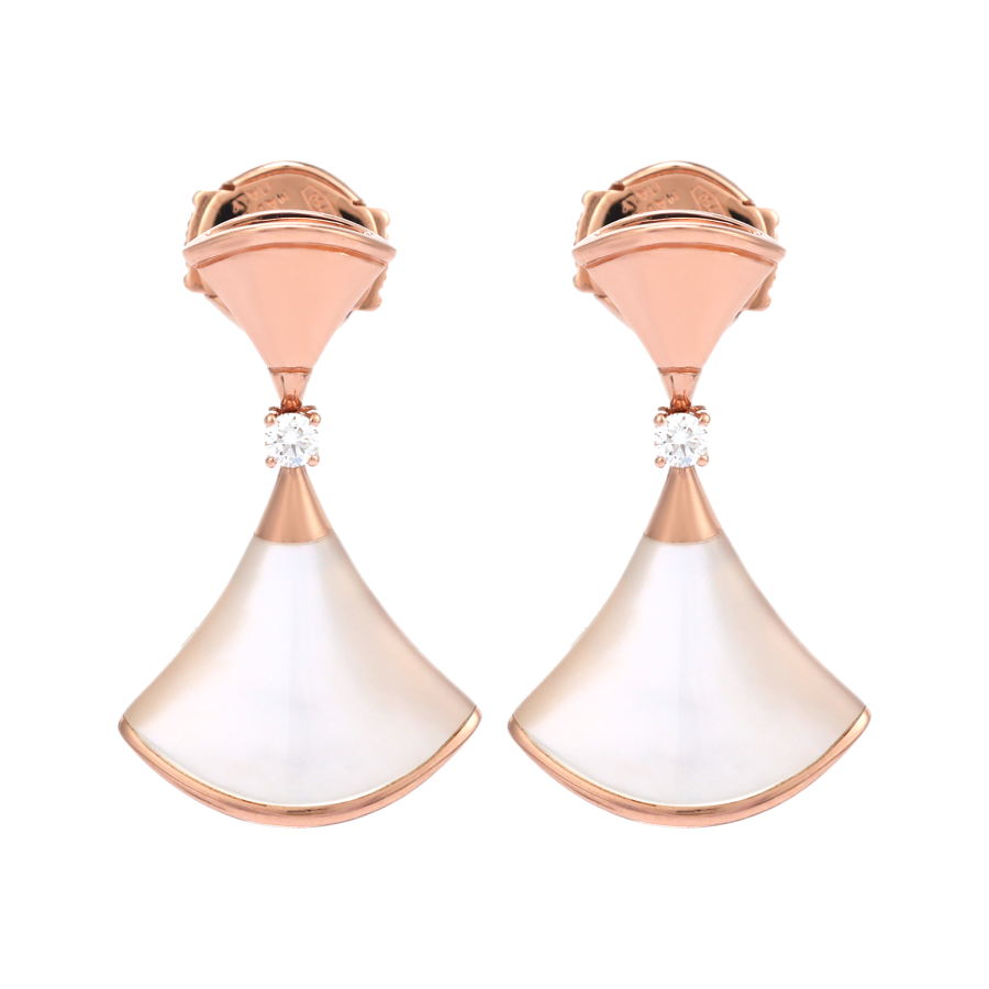 BVLGARI Divas' Dream Series Diamond Earrings Women's