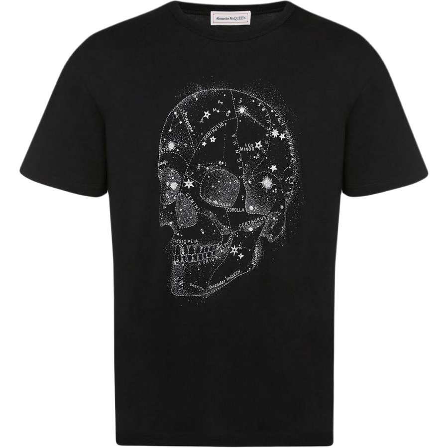 Alexander McQueen Skull Printed Crewneck T-Shirt
