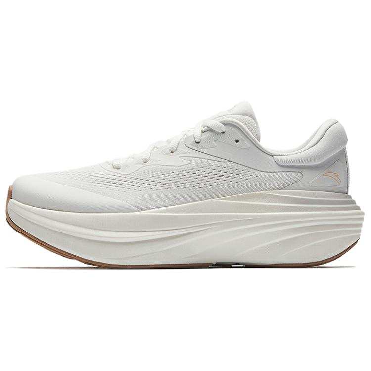Anta Travel Steps 2s Fabric Low top ANTA PG7 A GRIP Training Sprint City Commuting Running Shoes Women's Gray White