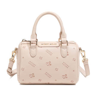Disney Pu Handbag Women's Pink/White/Silver/Black