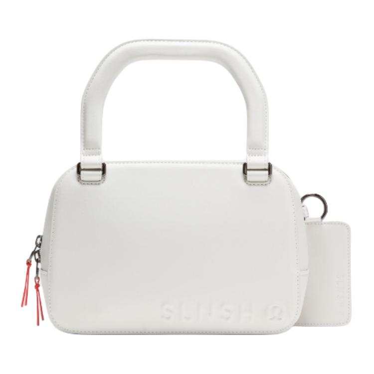 Lululemon X Saul Nash Artificial Leather Handbag Extra Large Women's Light Steam Gray