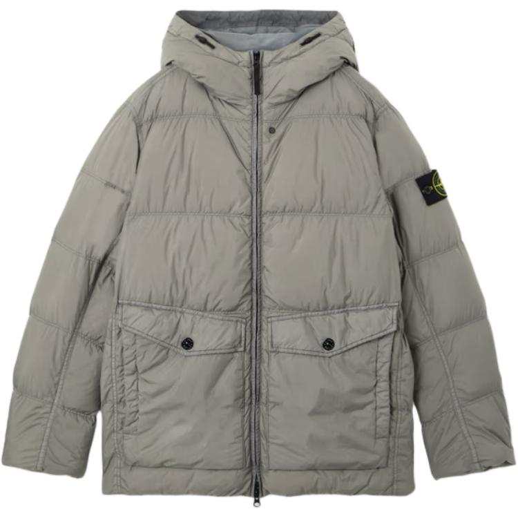 STONE ISLAND STONE ISLAND Down Jacket Unisex Cement
