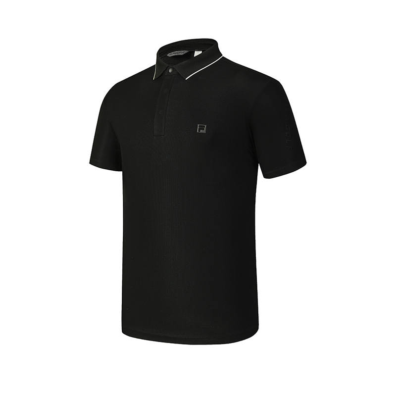 FILA Golf Polo Shirt Men's Pitch Black