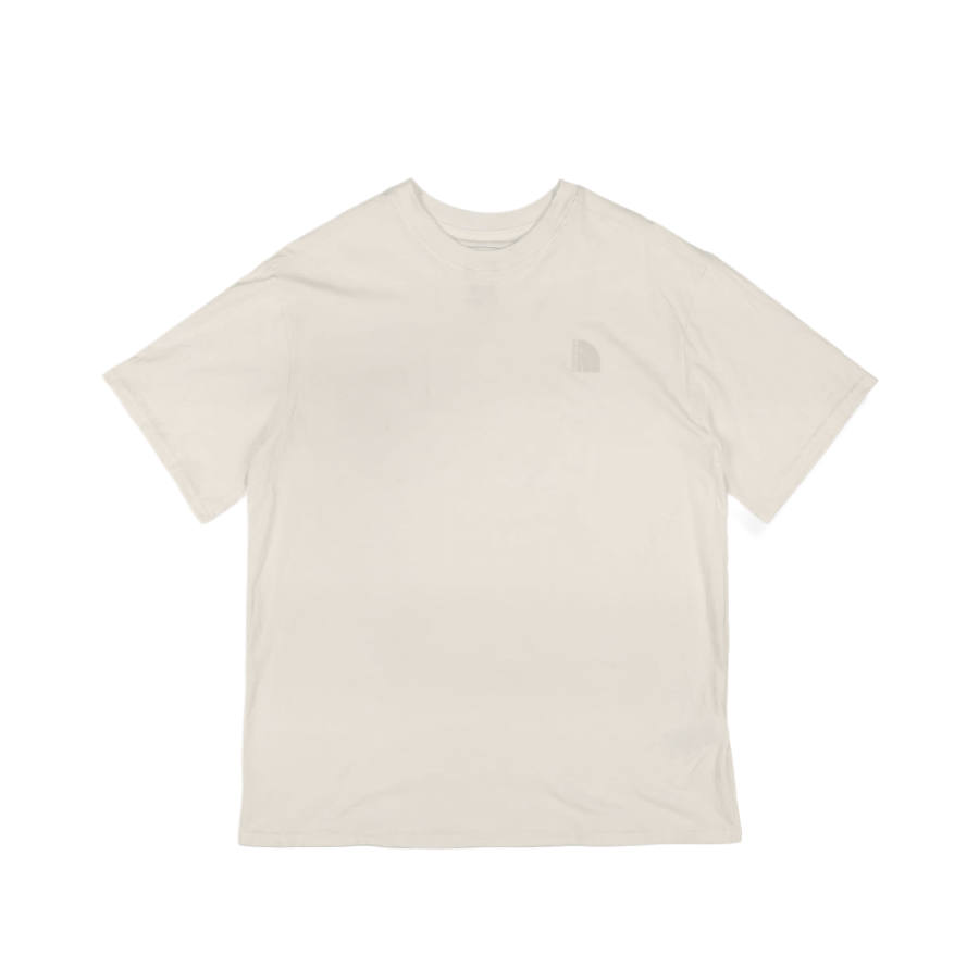 THE NORTH FACE T Shirts Women's White Crew Neck Moderate Straight Fit