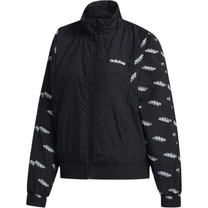 Adidas Adidas Jackets Women's Black Baseball Collar Thin Other