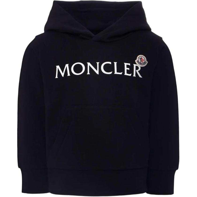 Moncler Sweatshirt Black Children Aged 3 7 Years Old