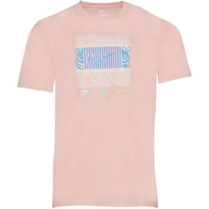 Nike Nike T Shirts Men's Pink Crew Neck