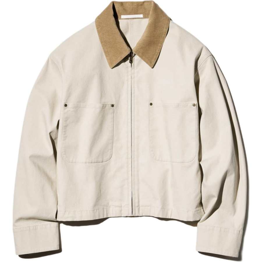 UNIQLO Jackets Women's Light Beige Lapel Moderate Other