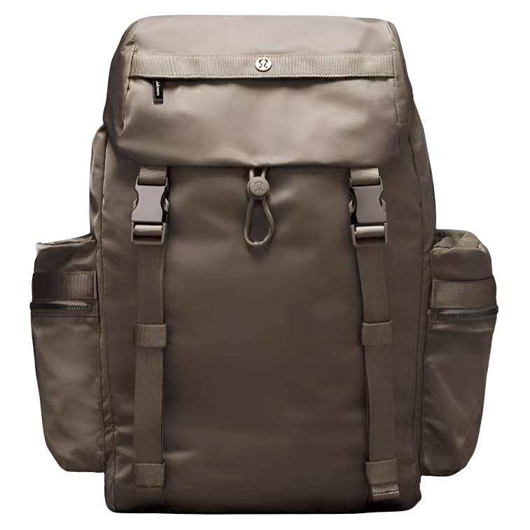 Lululemon Lululemon Nylon Backpack Unisex Nomad Gray