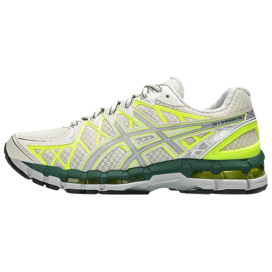 Asics Gel Kayano20 Abrasion Resistant Abrasion Resistant Low top Running Shoes Unisex Beige Silver