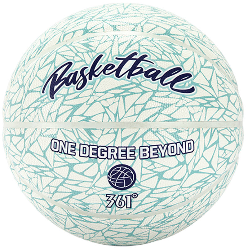 361° Green Mountain Pu Basketball Slip Resistant Abrasion Resistant Size 7 Ball Competition Training Unisex