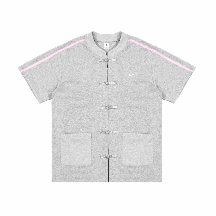 Nike Nike T Shirts Unisex Dark Heather Gray Crew Neck Moderate Straight Fit