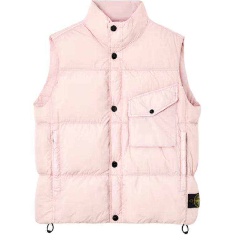 STONE ISLAND High Neck Sleeveless Vest