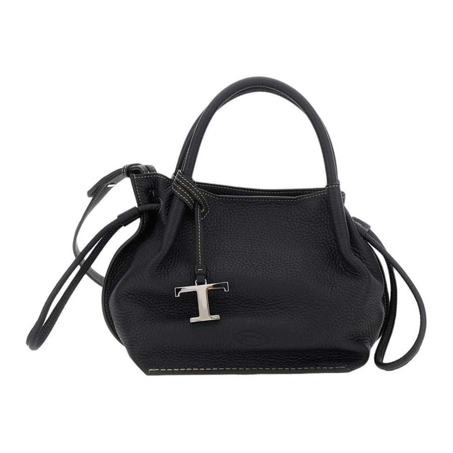 TOD'S TOD'S Logo Plaque Medium Bucket Bag